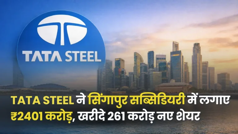 tata steel singapore subsidiary investment